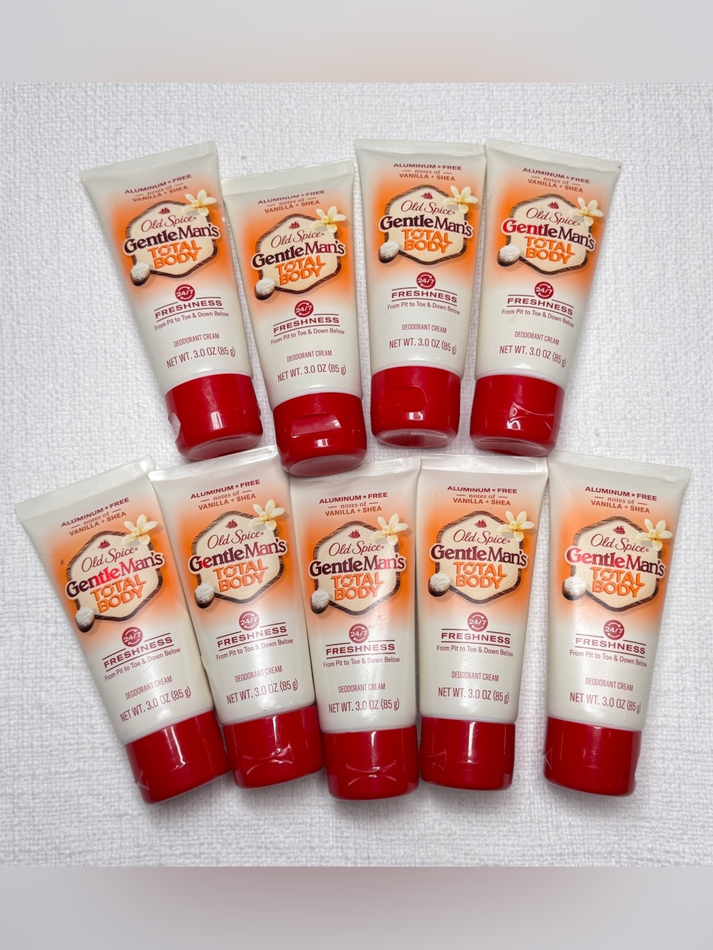NEW Old Spice Gentle Man's Total Body Freshness Deodorant Cream